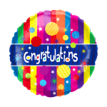 Congratulations 18" Balloon/20pcs