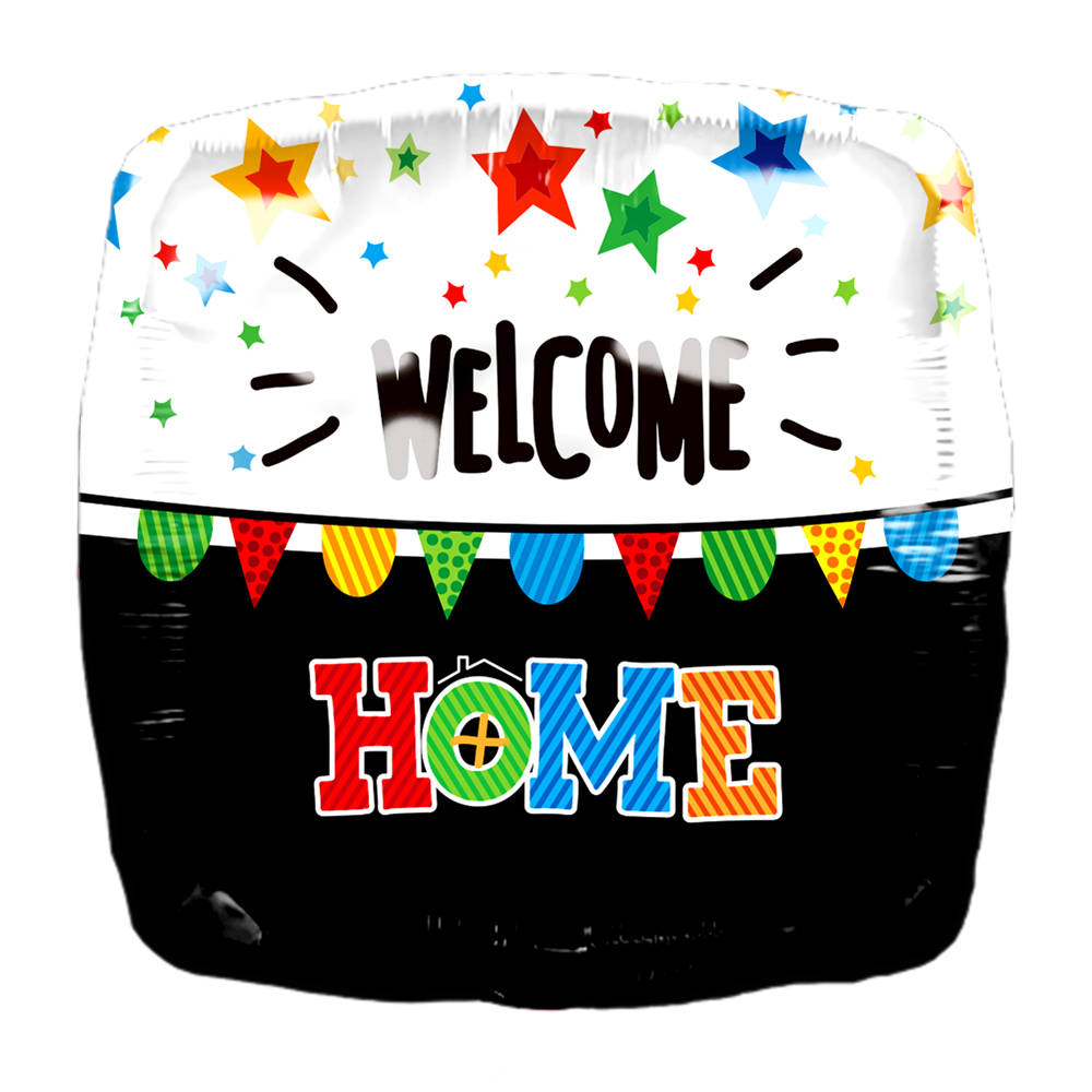 K-3218-18 Welcome Home 18" Balloon/20pcs - Image 1