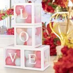 12"  "LOVE" Balloon Boxes (4pcs/set)