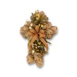 Decorating Metallic Mesh Ribbon, 21" x 10yds