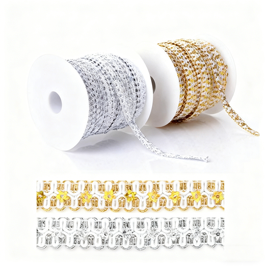 NL-915 Metallic Braid Trim/25yds - Image 1