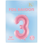 Number "0-9" 34" Balloon/6pcs - Image 45