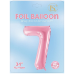 Number "0-9" 34" Balloon/6pcs - Image 48