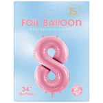 Number "0-9" 34" Balloon/6pcs - Image 49