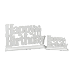 PVC "Happy Birthday" Centerpiece/pc