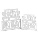 PVC "Happy Birthday" Centerpiece/pc