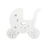 (15"Hx15.5"W) PVC Baby Carriage/1pc (2pcs minimum)