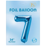 Number "0-9" 34" Balloon/6pcs - Image 38