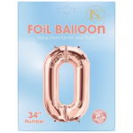 Number "0-9" 34" Balloon/6pcs - Image 12