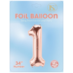 Number "0-9" 34" Balloon/6pcs - Image 13