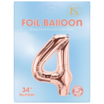 Number "0-9" 34" Balloon/6pcs - Image 16