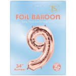 Number "0-9" 34" Balloon/6pcs - Image 20