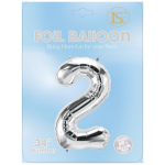 Number "0-9" 34" Balloon/6pcs - Image 4