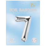 Number "0-9" 34" Balloon/6pcs - Image 9