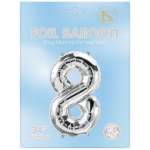 Number "0-9" 34" Balloon/6pcs - Image 10