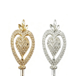 17" Crystal Scepter/pc