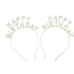 Birthday Headband/dz (SL/GD)