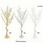 31" Manzanita Centerpiece Tree/pc (WT/SL/GD)