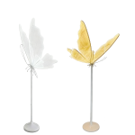 31.5" Wire LED Ivory Butterfly/Sets (Box A & B)