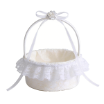 Rose Diamond Bowknot Flower Basket/pc