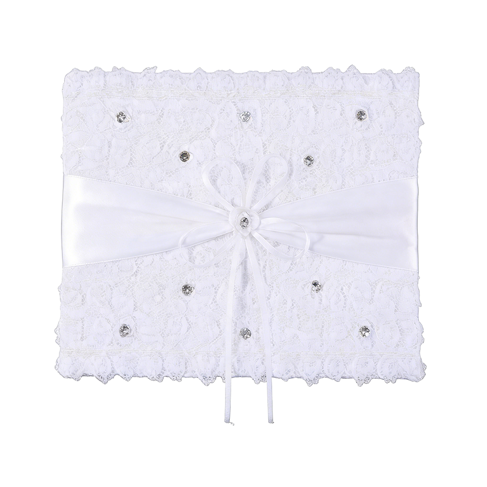 LWED-901 Rhinestone Rose Guess Book/pc - Image 1