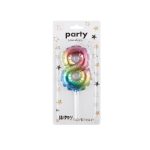 #8 Rainbow Number Candle