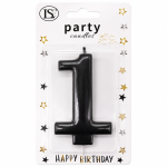 Black Number #1 Candle