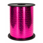 Fuschia Holographic Curling Ribbons